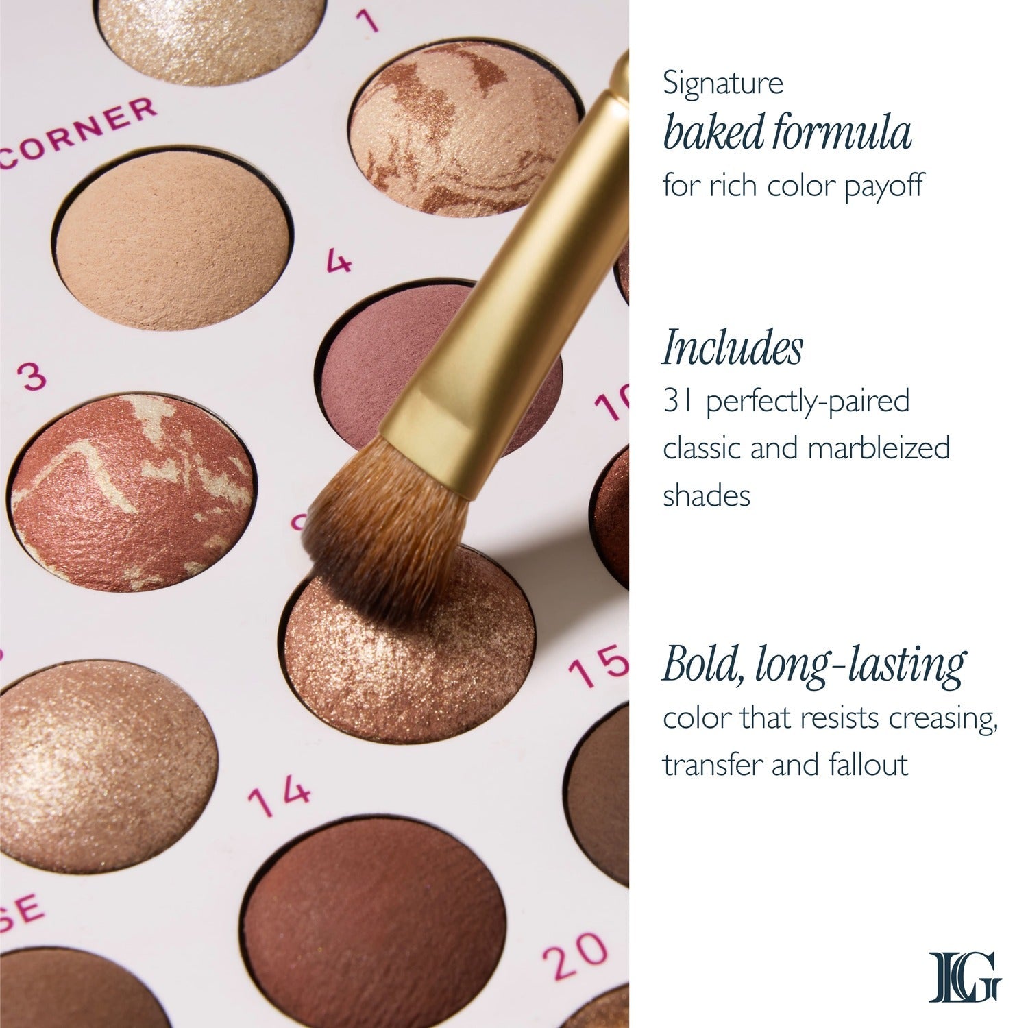 The Ultimate Palette 31 Baked Eyeshadows: Minimalism Maximized