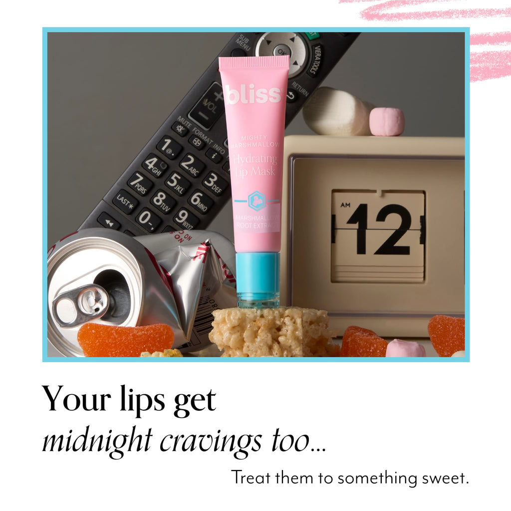 Mighty Marshmallow Hydrating Lip Mask with Marshmallow Root Extract